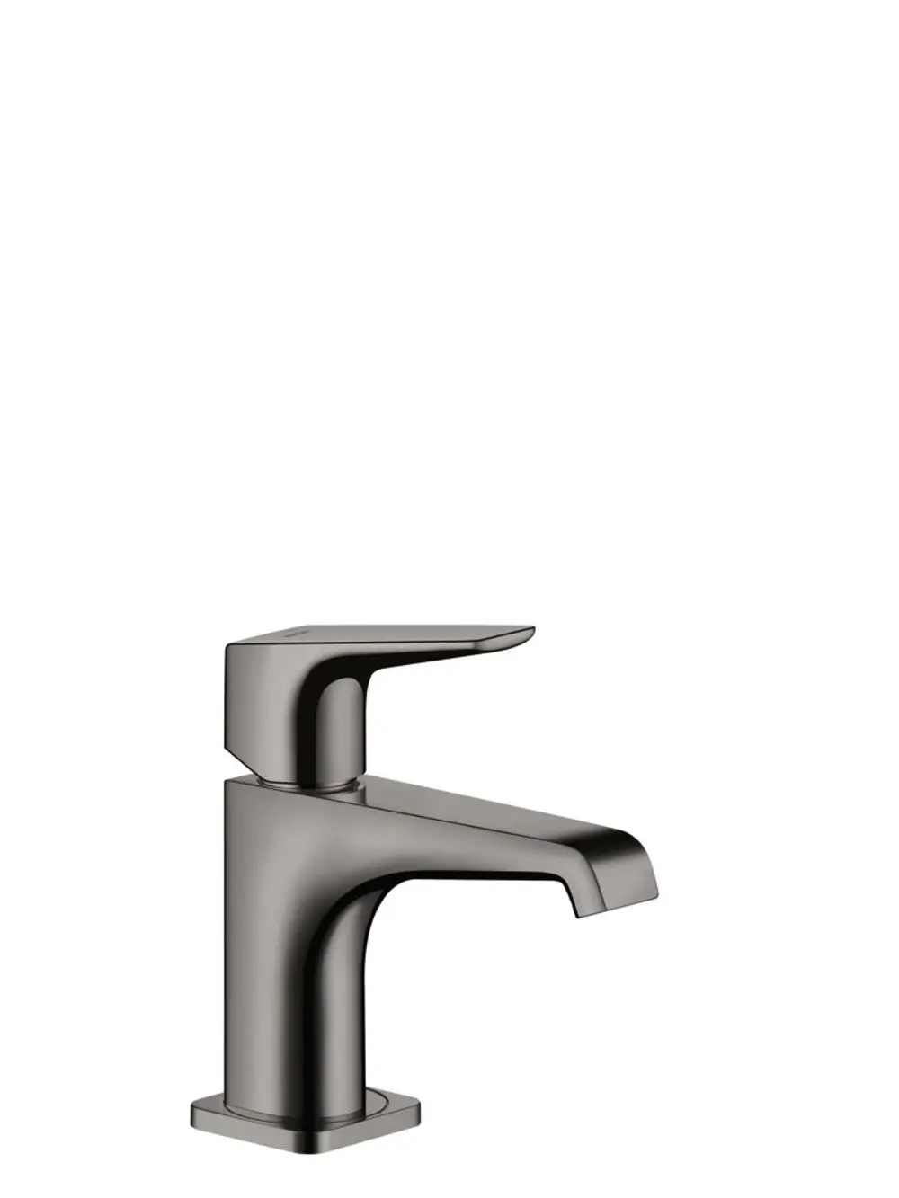 Einhebel-Waschtischmischer in Polished Black Chrome von AXOR. Der Mischer hat einen Hebelgriff und ist für Handwaschbecken konzipiert.